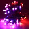 50pcs/string DC5V 12mm SH1908 addressable RGB led smart pixel node light(like DMX, same function as dmx);waterproof IP68 rated