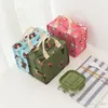 Flamingo Lunch Box Сумка Ткань Оксфорд Теплоизоляционная сумки алюминиевая пленка Zipper Bento пакет для хранения еды Ручной 8 2kib1