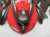 Verkleidungssätze aus ABS-Kunststoff für KAWASAKI Ninja ZX10R 2006 2007 rot schwarz Chinesische Aftermarket-Verkleidungsteile ZX 10R 06 07 ZX-RR ZX-10R