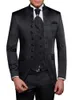 Bonito de penhor de pegados de peito de peito de lapela de lapela de lapela do noivo dos homens ternos de homens de casamento/baile/jantar Man Blazer Jacket Palnts Trecat Stread A249