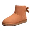 Deal Pris 2019 Vinterkvinna Australien Klassisk Snö Stövlar Billiga Vinter Mode Ankel Boots Bailey Bow Designer Skor Storlek 5-10 Gratis frakt