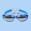 Myopie lunettes de natation bouchon d'oreille professionnel adulte Silicone bonnet de bain lunettes de piscine anti-buée hommes femmes optique lunettes étanches FT6534943