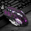 Wireless Mouse 7 Color Glow Gaming Mouse 2.4G Wireless Transmission Frequency 2000dpi Photoelectric Resolution Mice For Laptop Tablet
