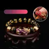 Vietnam Sand Gold Feng Shui Chang Color Pixiu Bracelet Natural Black Obsidian Beads Bracelet Animal Amulet Jewelry2235