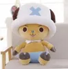 30 cm Anime One Piece Figur Plush Doll Tony Tony Chopper Fem färgfigurer Plush Toys 6171162