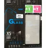 2.5d Tempererat glas Full Cover Skärmskydd Krökt kant med 10In1 Förpackning för Sony Xperia XZ3 / XZ2 Premium / XA2 Plus