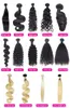 まっすぐな人間の髪の毛織りOmbre T1B / 613金髪の2つのトーンカラーフルヘッド3個/ロットダブルWefts Remy Hair Extensions