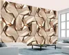 3D-home wallpaper eenvoudig en elegant geometrisch figuur digitale printing HD decoratief mooi behang