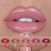 Аллен шоу 12 цветов Nude Glitter Shimmer Lipgloss Водонепроницаемый Длительный Влажный Блеск Для Губ Красочные Сексуальные Женщины Жидкая Помада Макияж
