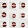 long Mink lashes private logo available 100% 3D mink False eyelashes 3D stripe eyelashes 3D thick long women Popular lashes 25mm long lashes