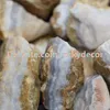 1000g Random Size Irregular Natural Raw Blue Lace Agate Gemstone Mineral Rock Specimen Untreated Rough Blue Chalcedony Crystal Nugget Stones