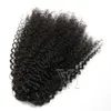 Vmae Human Afro Kinky Curly Ponytail Hair 100g 120g 140g 3c Haird Hairsail Heal Clip في ملحقات الشعر