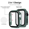 360 Full-screen Protector Frame PC Hard Case met gehard glasfilm voor Apple Horloge 5/4/3/2/1 Cover voor Iwatch 38mm 42 mm 40mm 44mm