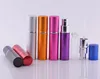 5 ml Mini Spray Parfym Bottle Travel Refillable Empty Cosmetic Container Parfym Bottle Atomizer Aluminium Refillerbara flaskor