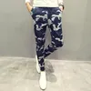 2019 Calças Casuais Novas Camuflagem Slim Fit Calças de Camuflagem Do Exército Lápis Camo Pants Hip Hop Sweatpants Militar Mens Basculadores