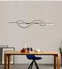Modern Minimalist LED Aluminium Pendant Light Coffee Finish Pendant Light For Living Room Dining Kitchen Room