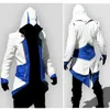 Assassins Creed 3 III Conner Kenway del rivestimento del Hoodie Aassassins costume Creed Connor Cosplay novità Felpa con cappuccio del rivestimento degli uomini