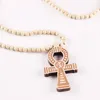 Bon Bois Pendentif Colliers Égyptien Power of Life Design Goodwood Charme En Bois Perles Collier pour Femmes Mode Hommes Hip Hop Bijoux Cadeau