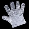 100psspack Прозрачные экологически чистые одноразовые перчатки латекс пластиковые пищевые продукты безопасное домашнее хозяйство вне бактерийных перчаток Touchless1788441