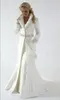 Элегантные женские женские одежды свадебные куртки ослабесы шеи свадебные обертки с длинным рукавом женщин зимние пальто для свадьбы болеро пальто плюс размер накидки