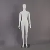 Bästa kvalitetsglans vit kvinnlig mannequin mode modell design av fabrik
