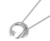 Cèdre de jardin de météores en argent sterling 925 avec collier01236888870