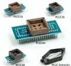 V8.11 TL866II Plus/TL866CS/TL866A programmer+24 adapters+SOP8 clip minipro TL866 programmer socket adapter USB eeprom freeshipping