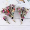 Fiore secco Erba di cristallo artificiale per la decorazione del regalo di San Valentino Mini bouquet Fai da te Ragazze Fiori secchi Fotografia Prop