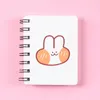 80 Papers Cute Kawaii A7 Spiral Notebook Notepads High Quality Students Portable Pocket Book for Gift