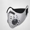 Groothandel 50 stks / partij fietsen maskers geactiveerd koolstof anti-vervuiling masker stofdichte riding trainingsmaskers gezichtsafdekking