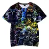 Camiseta infantil 3d Cinco noites na Freddys T-shirts Boys/Girls Roupas fofas Kid's Kpop FNAF Tee MX200509