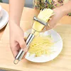 Rostfritt stålpotatisskivare Fruktgrönsaker Paring Knife Peeler Cutter Multifunktionellt matlagningsverktyg
