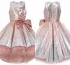 Brilhantes lantejoulas flor meninas vestidos com penas de arco apliques tulle tiered tutu meninas pageant vestidos lindos filhos infantis vestido de baile