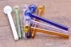 Hochwertiges, farbenfrohes, tolles Pyrex-4-Zoll-Glas-Ölbrennerrohr, dicke Glas-Dab-Nagelrohre für Glas-Wasserbong-Rohr-Dab-Öl-Rig c