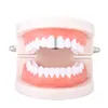 New Silver Gold Plated Cross Hip Hop cz Single Teeth Grillz Cap Top Grill for Halloween Fashion Party Jewelry319L
