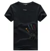 2019 남성 패션 t- 셔츠 여름 짧은 소매 라운드 넥 티 플러스 사이즈 6 색상 크기 S-5XL 캐주얼면 티셔츠를 인쇄