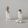 10ml Retro Clear Bottle Tattoo Essence Oil Pump Bottle Piccolo contagocce per olio Profumo Contenitore cosmetico acrilico F3263