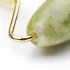 Natural Jade Stone And Relax Dark Green For Face And Body Beauty Massage Ease Muscle Tension Improve Skin Elasticity