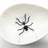 Hot Halloween Decorazione 3D Creepy Orecchini a forma di ragno nero per orecchini a forma di ragno per decorazioni fai da te per la festa di Haloween