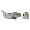 Aviação metal U presente Aircraft Disk USB Flash Drive Personalização disco de memória avião portátil Video Recorder Mini Business Criativo U Disk
