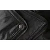 Fashion-Plus Storlek Läderjacka Kvinnor PU Läder Biker Coat Double Lapels Zipper Exposed Asymmetrisk Motorcykeljacka