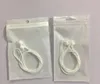 Voor Apple Airpods Anti-Lost Silicone Strap Loop String Touw Draad Kabel Connector 55cm Pearl White Opp pakket 100pcs / lot