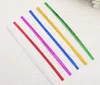 800 Uds. Dulce Navidad metálico Twist Wire Tie para bolsas Bowknot Candy Cookie Cake Cello boda fiesta dulces bolsas regalo papel de regalo 5 tamaños