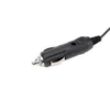 Biladapter Cabler för Nitecore I4 I2 D2 D4 Batteriladdare 12V Laddningskabel USB-kabel (svart) 3,5 mm x 1,35mm