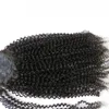 kinky curly 100% human hair ponytail hair extension for black women natural 1b Clips drawstring ponytail hairpiece for black women