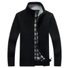 Fashion-New Cardigan Mens Cardigans Knitwear Zipper Swetry Ciepłe Polar Bluza Bluza Casual Bluzy na jesień Zima