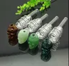 Multi-circle wire skull cooker Glass Bongs Glass Smoking Pipe Water Pipes Oil Rig Glass Bowls Oil Burn