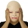 Novelty Latex Gummi Creepy Cry Baby Face Head Mask Halloween Party Costume Dekorationer