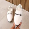 MudiPanda Boys Formal Dress Shoes For Girls Pointed British Style Fashion Show Black 2020 Autumn Children Student Single Shoes