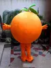 2019 factory new orange fruit mascot costume suit free size mascot costume suit Fancy Dress Cartoon Character Party Outfit Suit